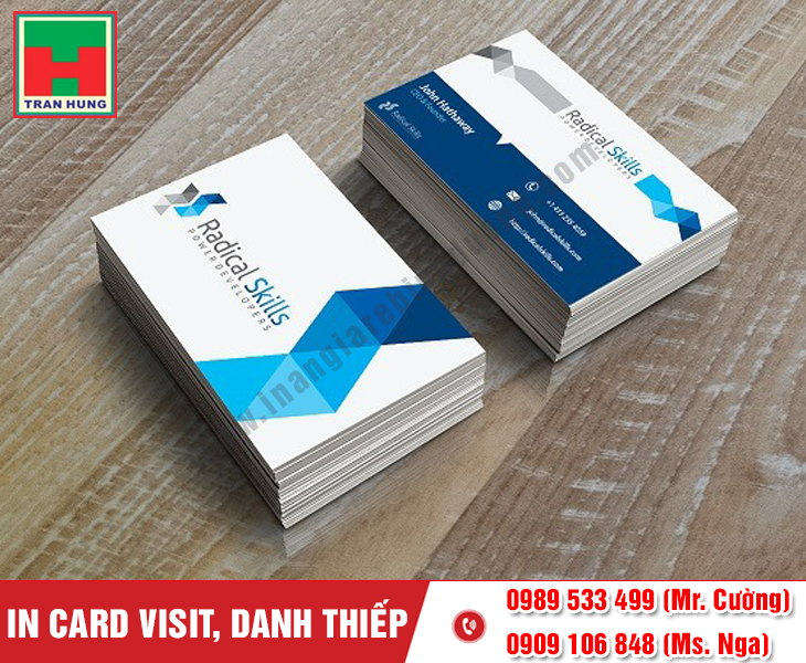  In Card Visit Bình Dương Giá Rẻ, Hỗ Trợ Thiết Kế free