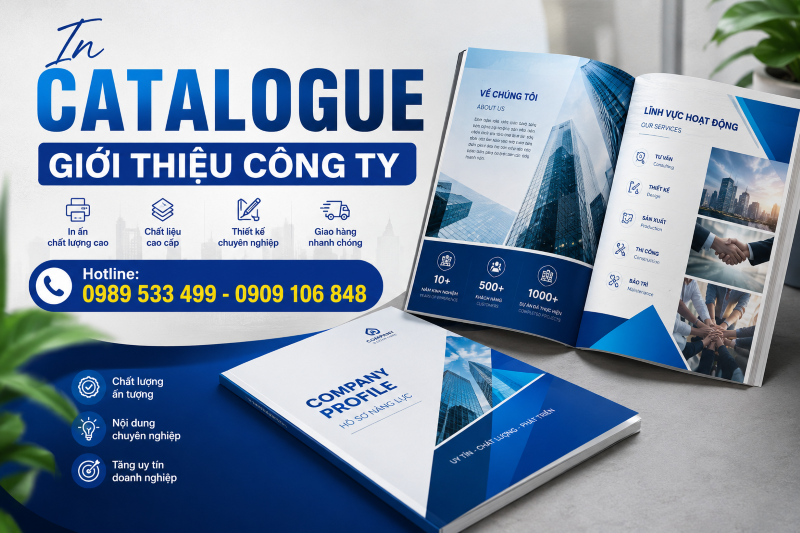 In Catalogue Giới Thiệu Công Ty – Những Nội Dung Không Nên Bỏ Qua