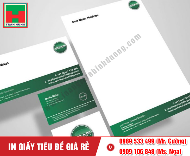 Dịch Vụ In Giấy Tiêu Đề Đẹp, Sắc Nét, Giá Rẻ