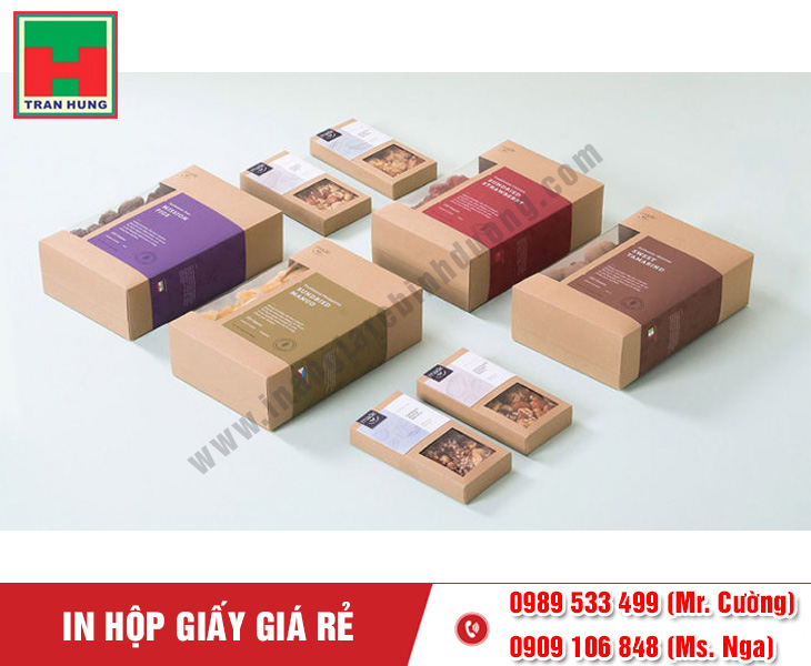 Tại sao nên in hộp giấy kèm tem nhãn thương hiệu?